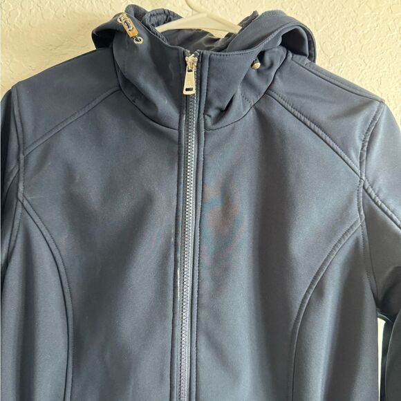 Lauren Ralph Lauren Quilted Bib Hooded Softshell Jacket Size M - Picture 4 of 16